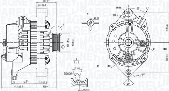 Magneti Marelli 063734274010 - Alternator www.molydon.hr