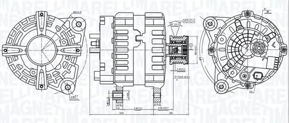 Magneti Marelli 063736381010 - Alternator www.molydon.hr