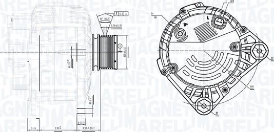 Magneti Marelli 063736234010 - Alternator www.molydon.hr