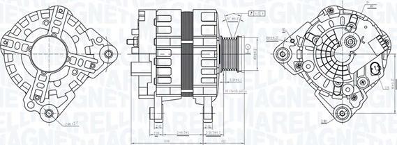 Magneti Marelli 063736232010 - Alternator www.molydon.hr