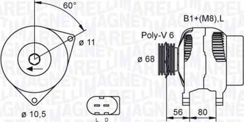 Magneti Marelli 063730033010 - Alternator www.molydon.hr