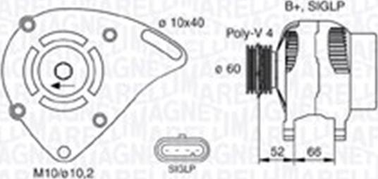 Magneti Marelli 063730022010 - Alternator www.molydon.hr