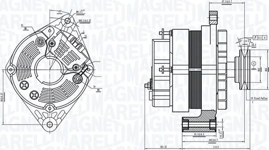 Magneti Marelli 063730375010 - Alternator www.molydon.hr