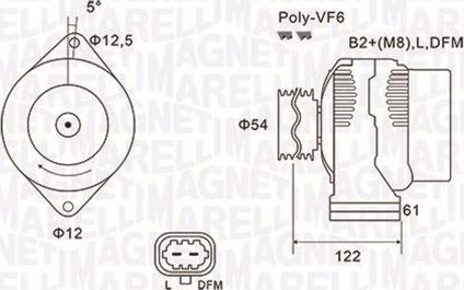 Magneti Marelli 063731994010 - Alternator www.molydon.hr