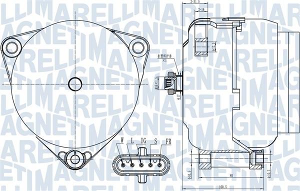 Magneti Marelli 063731997010 - Alternator www.molydon.hr