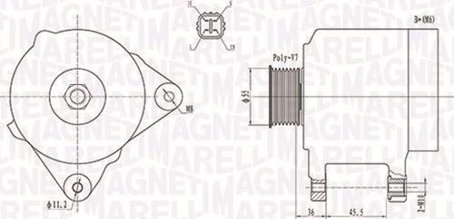 Magneti Marelli 063731907010 - Alternator www.molydon.hr