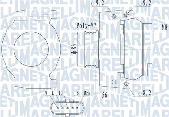 Magneti Marelli 063731917010 - Alternator www.molydon.hr