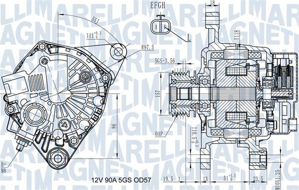 Magneti Marelli 063731938010 - Alternator www.molydon.hr