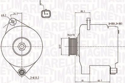 Magneti Marelli 063731444010 - Alternator www.molydon.hr