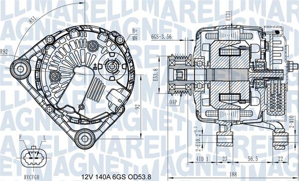 Magneti Marelli 063731406710 - Alternator www.molydon.hr