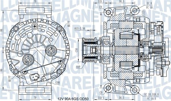 Magneti Marelli 063731439210 - Alternator www.molydon.hr