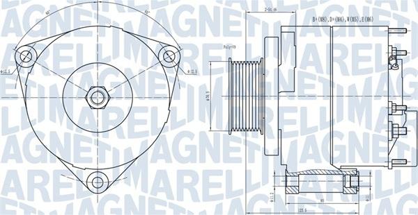 Magneti Marelli 063731593010 - Alternator www.molydon.hr