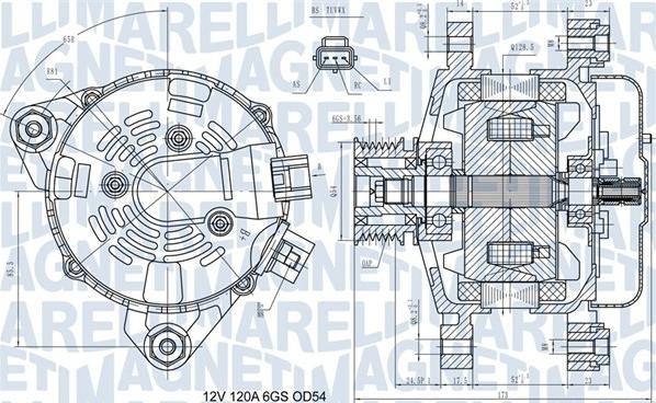 Magneti Marelli 063731557910 - Alternator www.molydon.hr