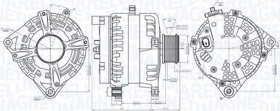 Magneti Marelli 063731513010 - Alternator www.molydon.hr