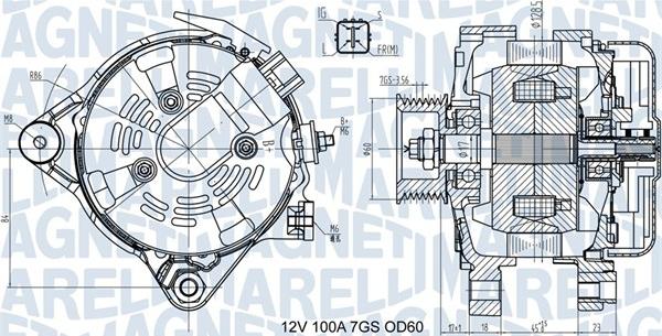 Magneti Marelli 063731613010 - Alternator www.molydon.hr