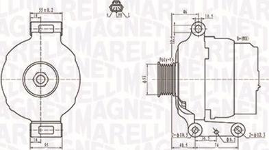 Magneti Marelli 063731636010 - Alternator www.molydon.hr