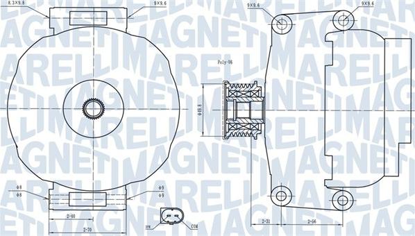 Magneti Marelli 063731840010 - Alternator www.molydon.hr