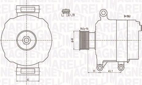 Magneti Marelli 063731869010 - Alternator www.molydon.hr