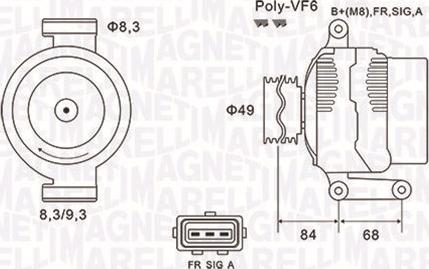 Magneti Marelli 063731864010 - Alternator www.molydon.hr