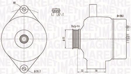 Magneti Marelli 063731803010 - Alternator www.molydon.hr