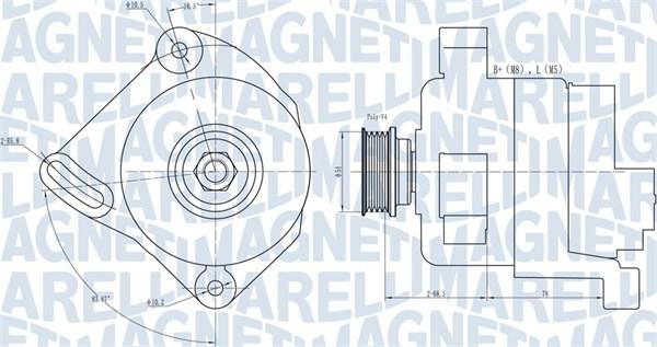 Magneti Marelli 063731886010 - Alternator www.molydon.hr