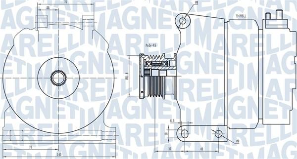 Magneti Marelli 063731390010 - Alternator www.molydon.hr