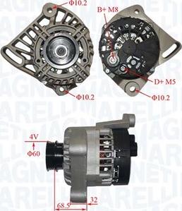 Magneti Marelli 063731349010 - Alternator www.molydon.hr