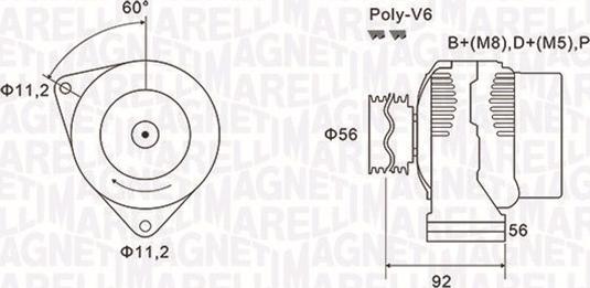 Magneti Marelli 063731299010 - Alternator www.molydon.hr