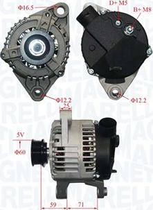 Magneti Marelli 063731221010 - Alternator www.molydon.hr