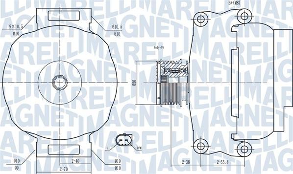 Magneti Marelli 063731769010 - Alternator www.molydon.hr