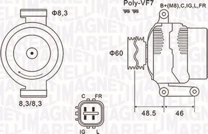 Magneti Marelli 063731726010 - Alternator www.molydon.hr