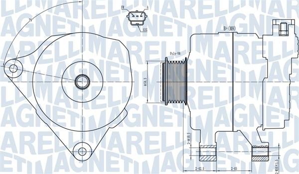 Magneti Marelli 063731778010 - Alternator www.molydon.hr