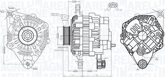 Magneti Marelli 063733526010 - Alternator www.molydon.hr