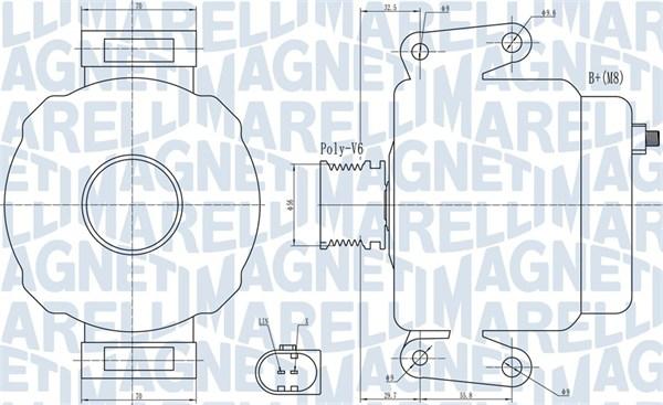 Magneti Marelli 063732007010 - Alternator www.molydon.hr