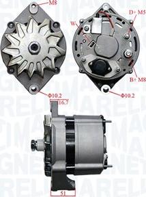 Magneti Marelli 063732170010 - Alternator www.molydon.hr