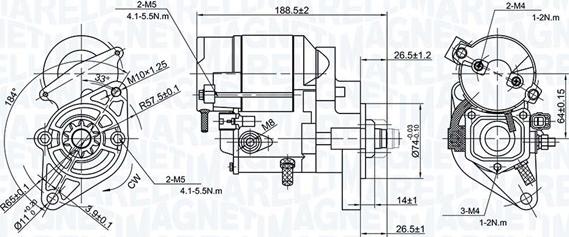 Magneti Marelli 063724186010 - Starter www.molydon.hr