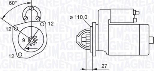 Magneti Marelli 063720039010 - Starter www.molydon.hr