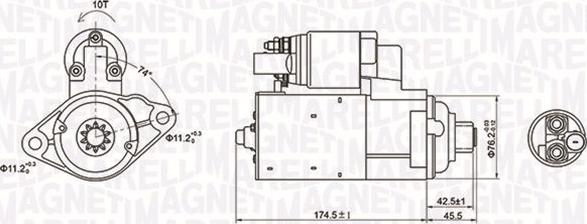 Magneti Marelli 063721409010 - Starter www.molydon.hr