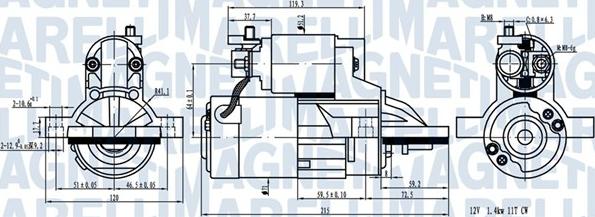 Magneti Marelli 063721436010 - Starter www.molydon.hr