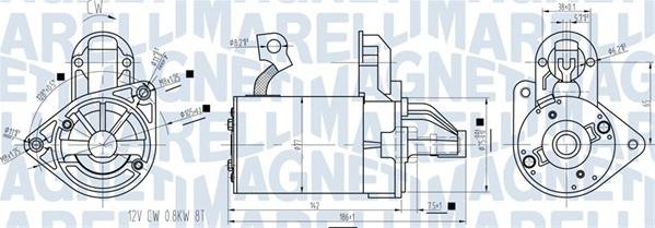 Magneti Marelli 063721422010 - Starter www.molydon.hr