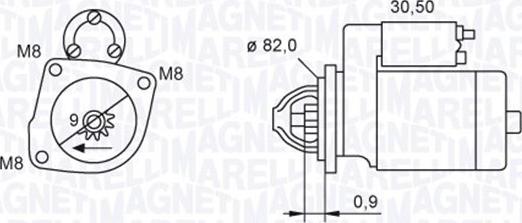 Magneti Marelli 063721552010 - Starter www.molydon.hr