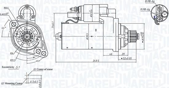 Magneti Marelli 063721505010 - Starter www.molydon.hr