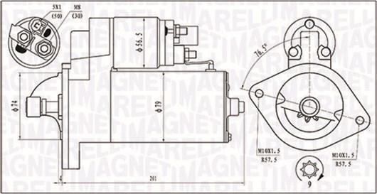 Magneti Marelli 063721135010 - Starter www.molydon.hr