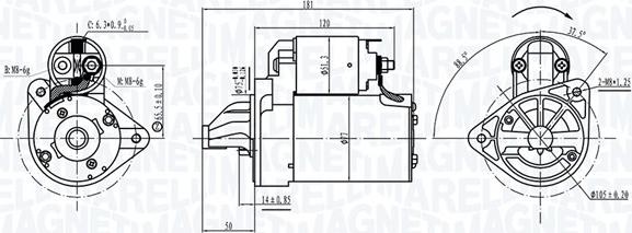 Magneti Marelli 063721303010 - Starter www.molydon.hr