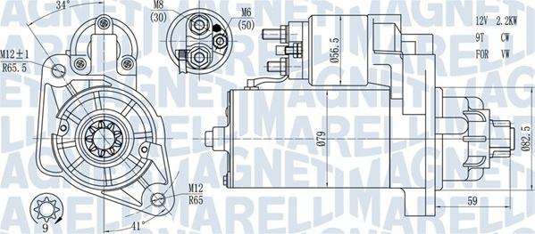 Magneti Marelli 063721378010 - Starter www.molydon.hr