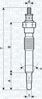 Magneti Marelli 062900092304 - Grijač za paljenje www.molydon.hr