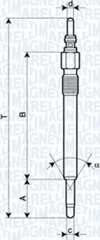 Magneti Marelli 062900057304 - Grijač za paljenje www.molydon.hr