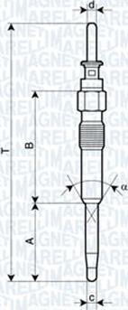 Magneti Marelli 062900039304 - Grijač za paljenje www.molydon.hr