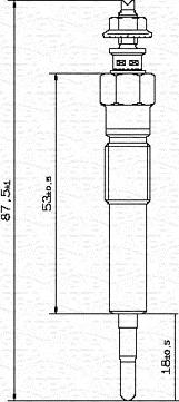 Magneti Marelli 062900031304 - Grijač za paljenje www.molydon.hr