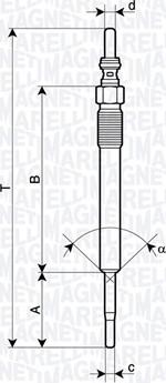 Magneti Marelli 062900140304 - Grijač za paljenje www.molydon.hr